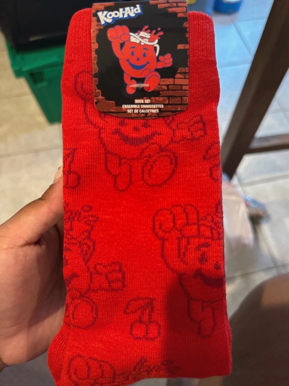 Red Crew Socks - Men's Sock Set